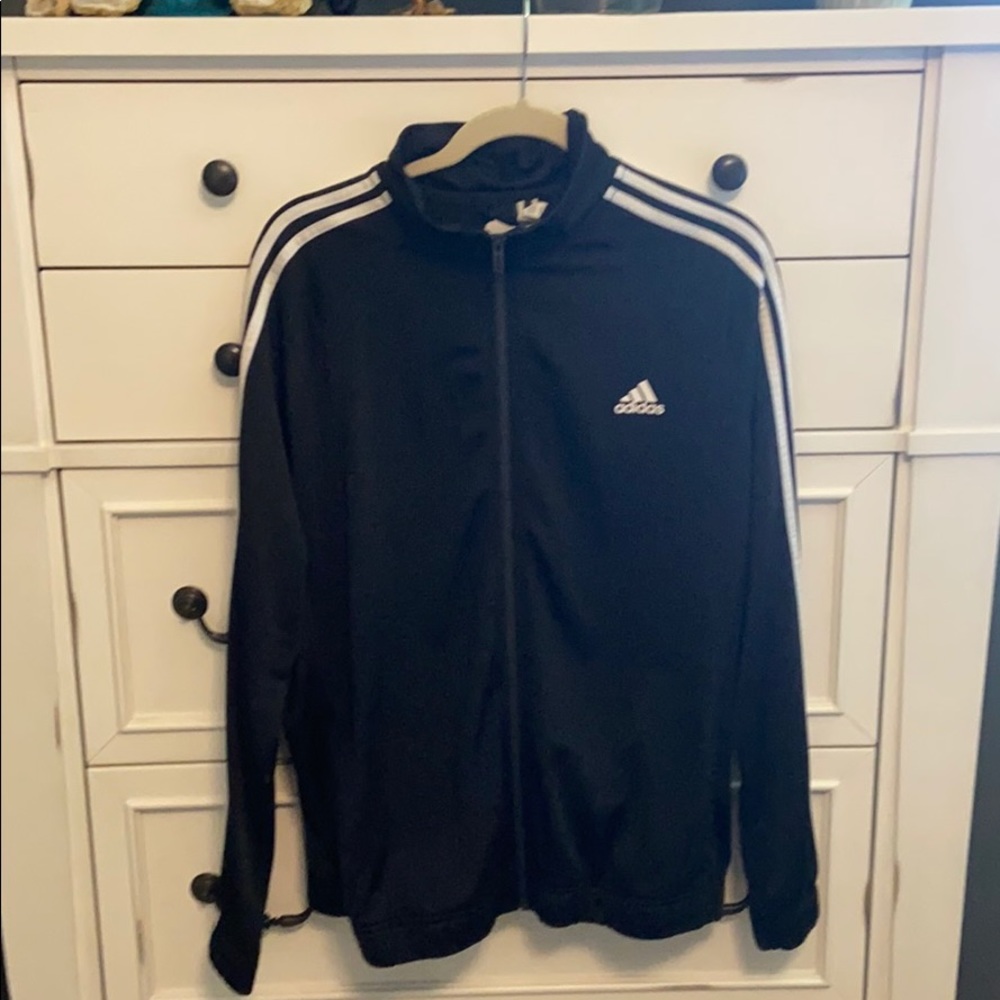 Adidas Zip Up 3-Stripe Jacket